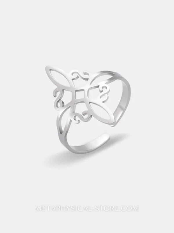 Witches Knot Ring - Resizable