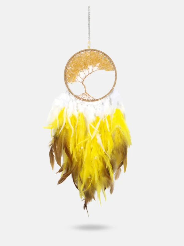 Yellow Dream Catcher