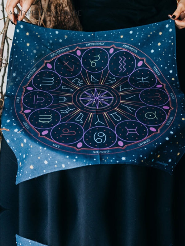 Zodiac altar cloth