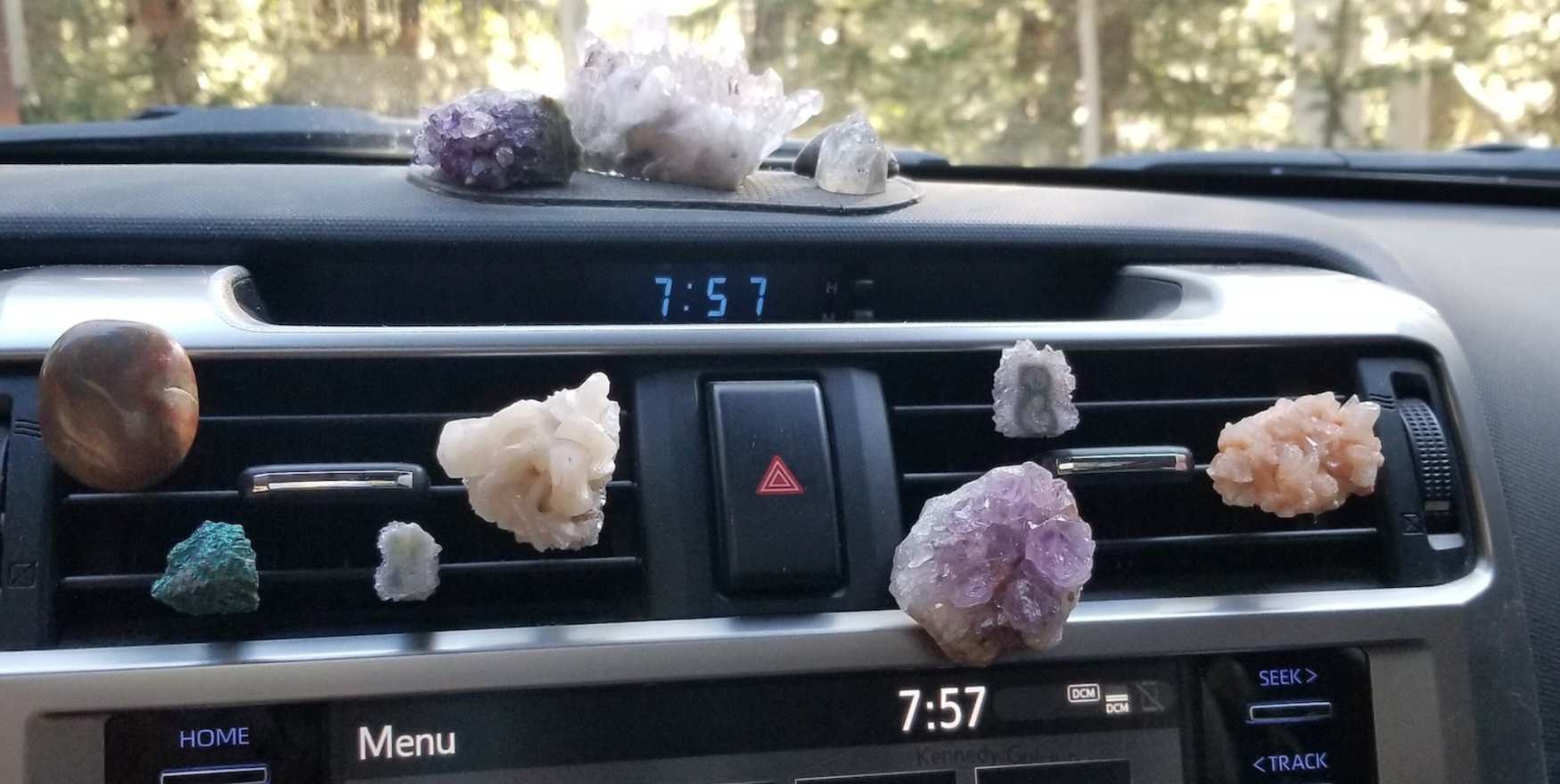 Crystals for car protection