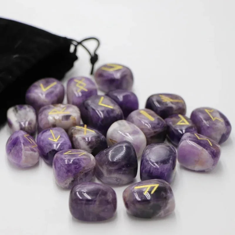 Celtic Amethyst Runes