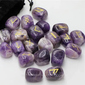 Celtic Amethyst Runes