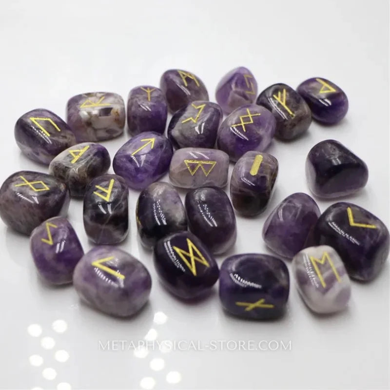 Celtic Amethyst Runes