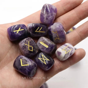 Celtic Amethyst Runes