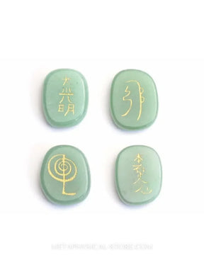 Chakra Runes - Green aventurine