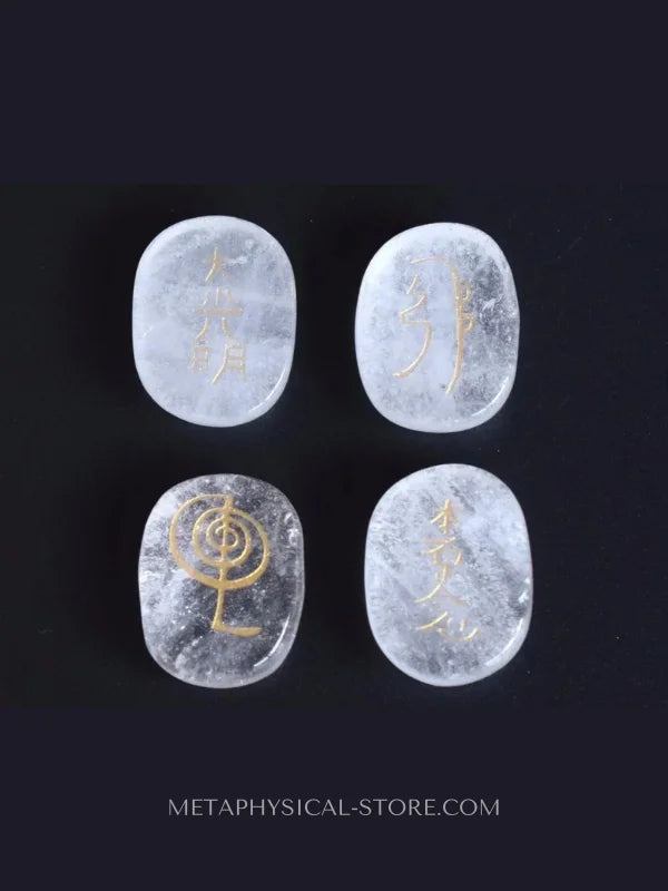 Chakra Runes - Clear quartz