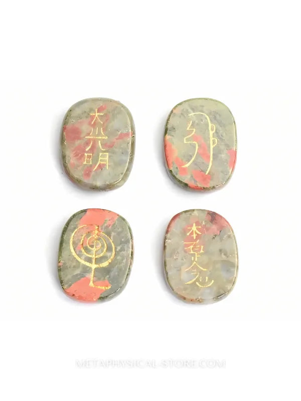 Chakra Runes - Unakite