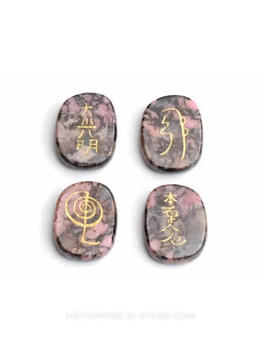 Chakra Runes - Rhodonite