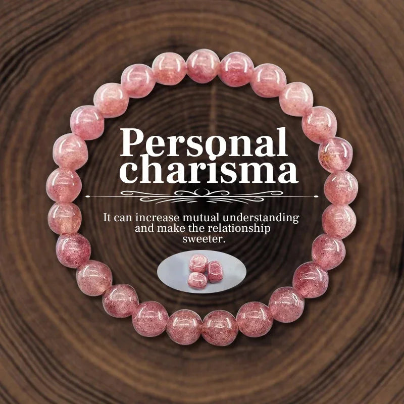 Charisma Bracelet - Strawberry crystal