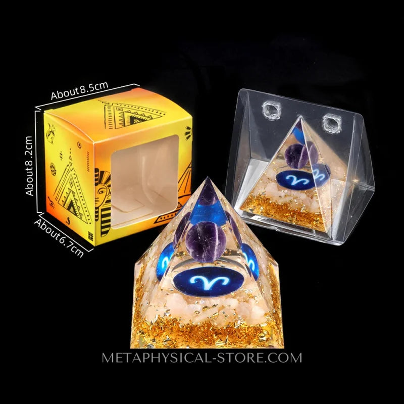 Constellations Orgone Pyramid - Aries