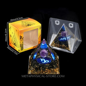 Constellations Orgone Pyramid - Capricornus