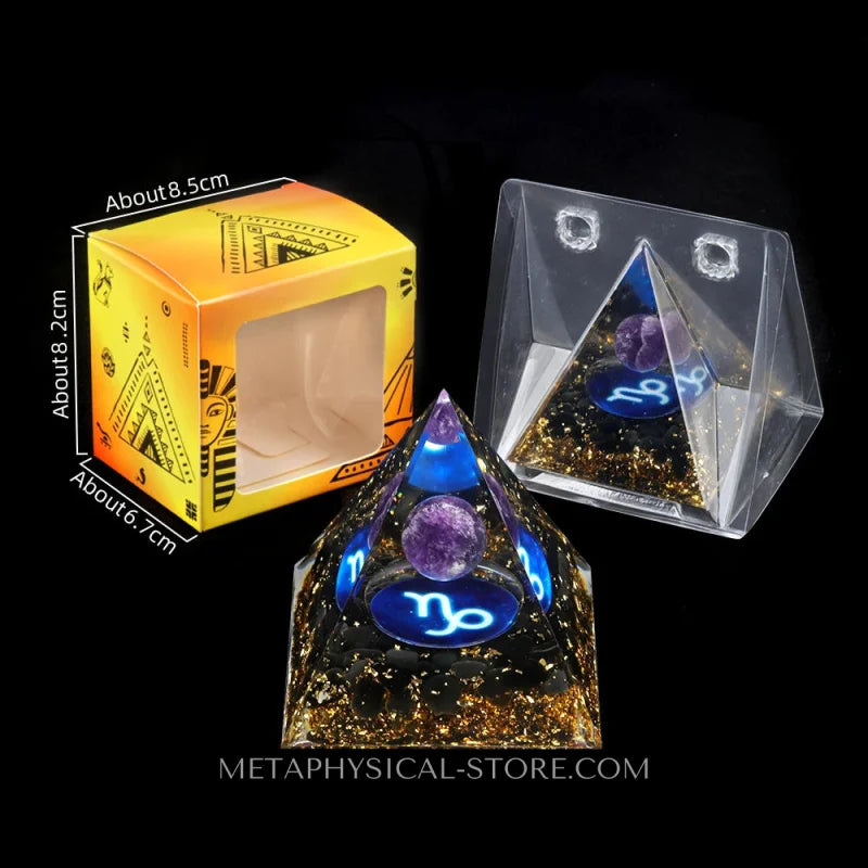 Constellations Orgone Pyramid - Capricornus