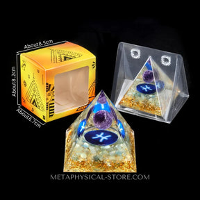 Constellations Orgone Pyramid - Pisces