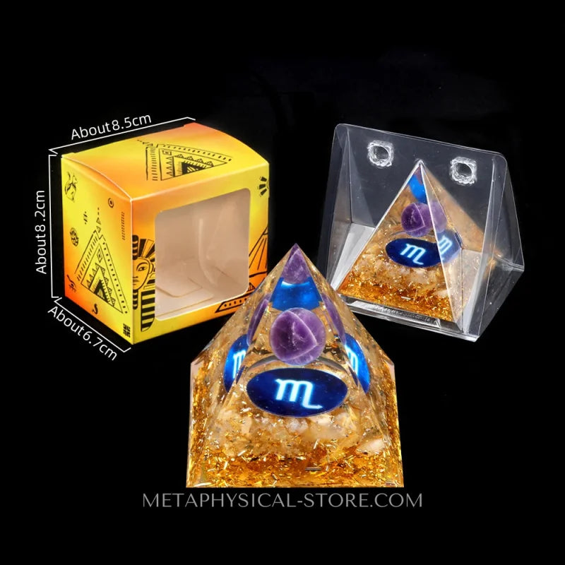 Constellations Orgone Pyramid - Scorpio