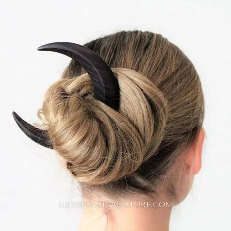 Crescent Moon Hair Pin