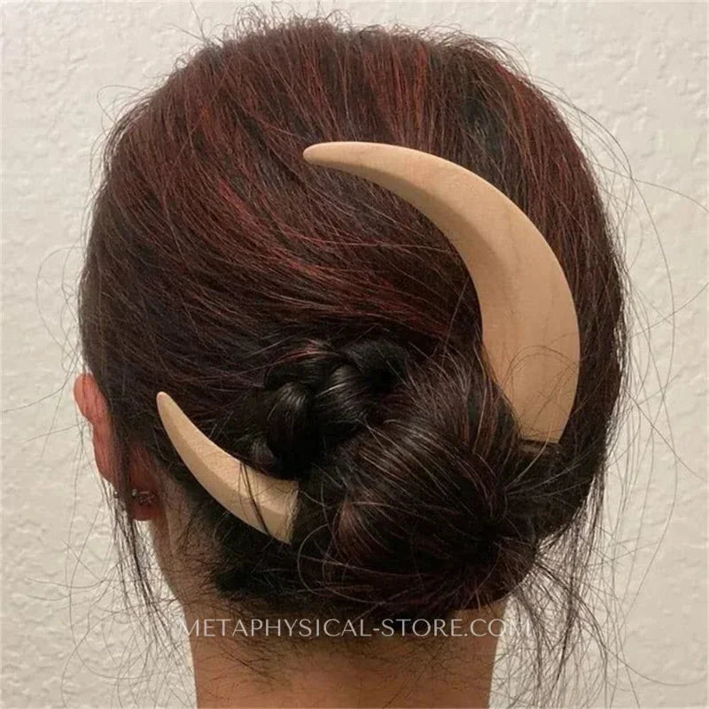 Crescent Moon Hair Pin