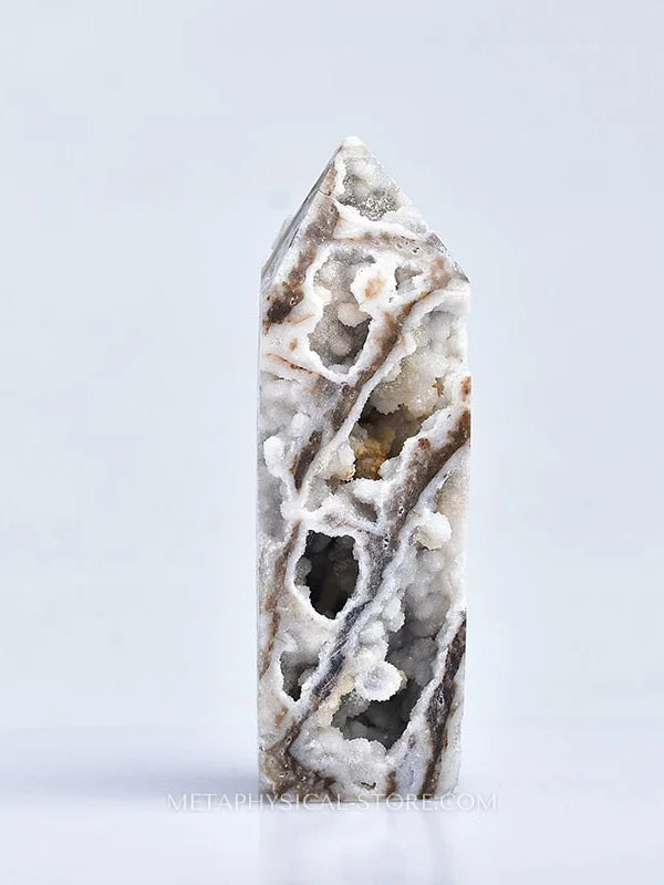Druzy Agate Tower