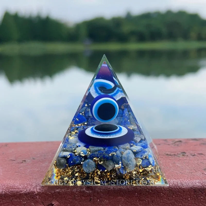 Evil Eye Orgone Pyramid - Evil Eye 1