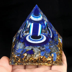 Evil Eye Orgone Pyramid