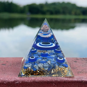 Evil Eye Orgone Pyramid - Evil Eye 2