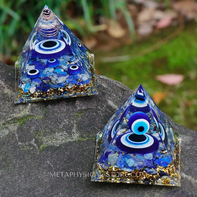 Evil Eye Orgone Pyramid