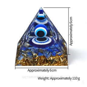 Evil Eye Orgone Pyramid