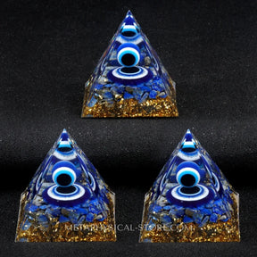 Evil Eye Orgone Pyramid