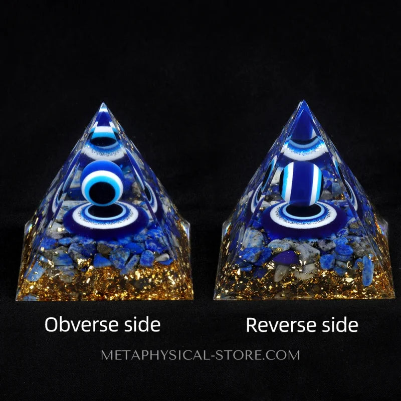 Evil Eye Orgone Pyramid