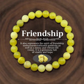 Friendship Bracelet - Lemon jade