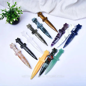 Gemstone Knife