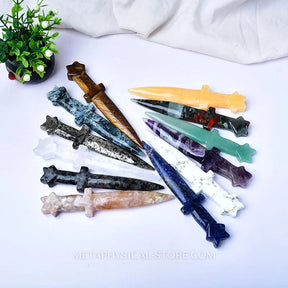 Gemstone Knife