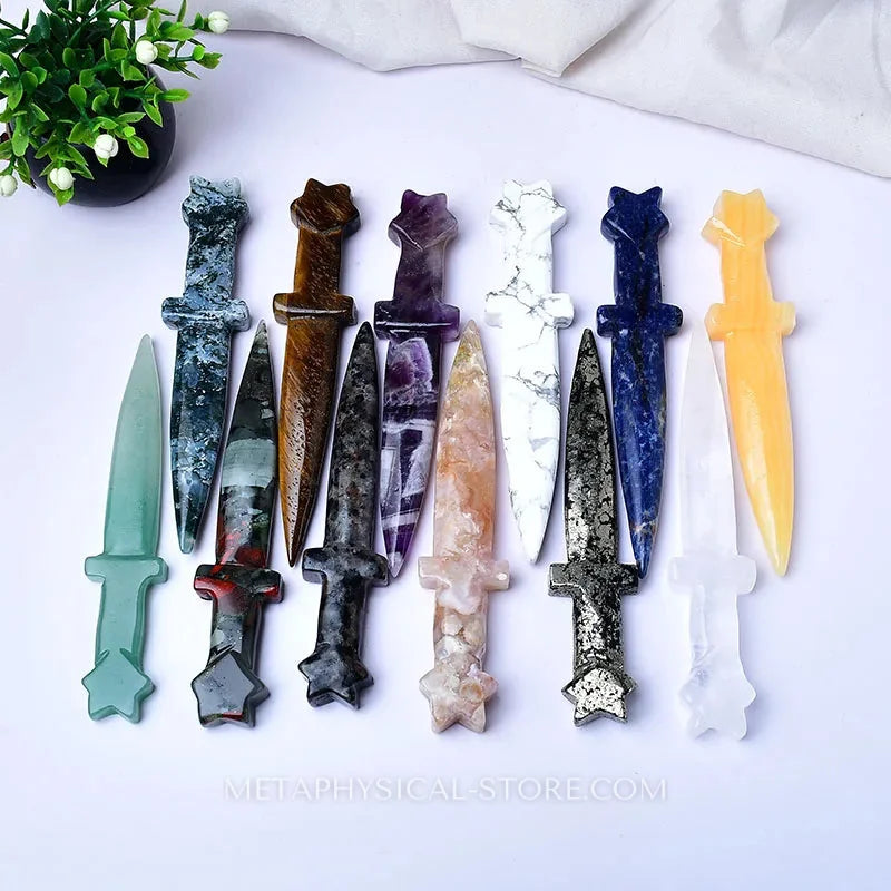 Gemstone Knife