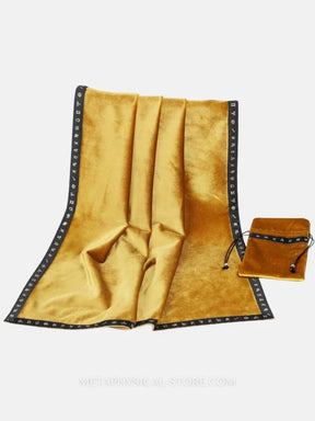 Gold tarot card bag - 2