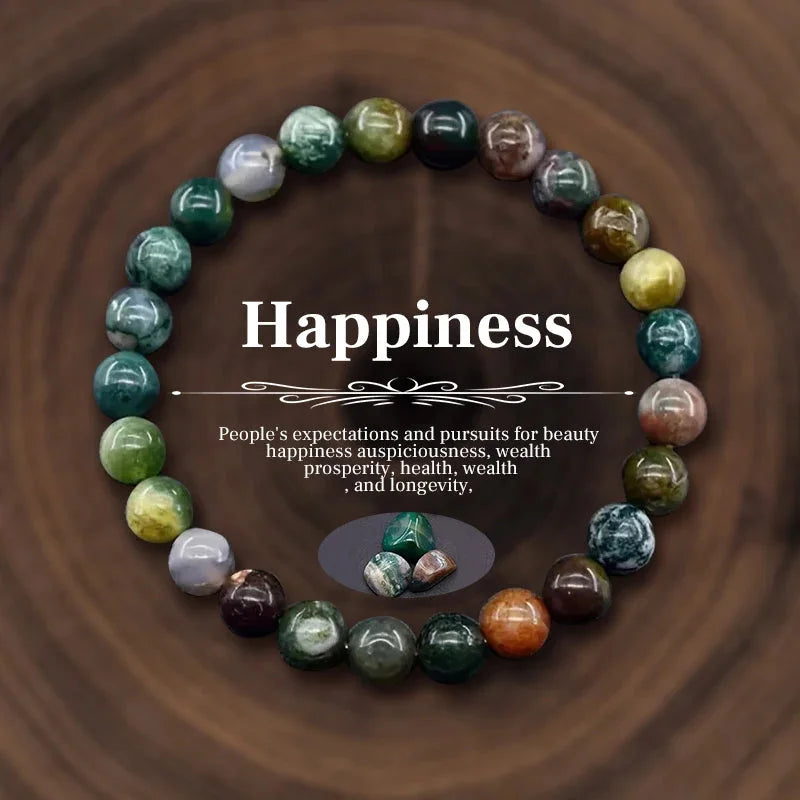 Happiness Bracelet - Indian agate