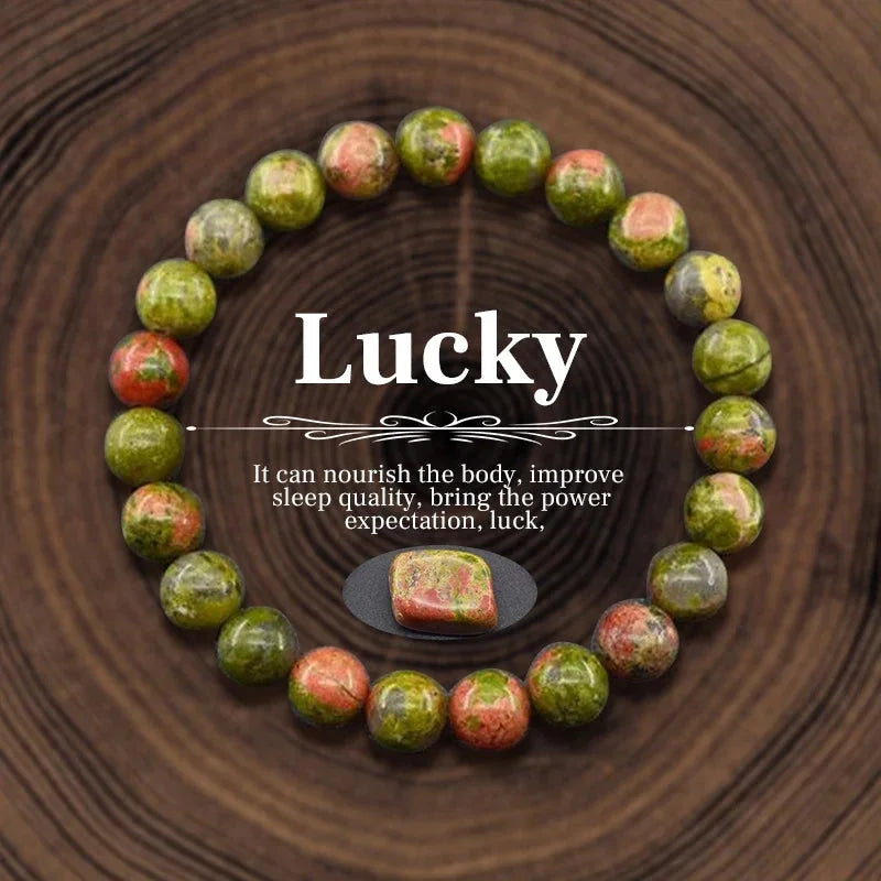 Lucky Bracelet - Unakite