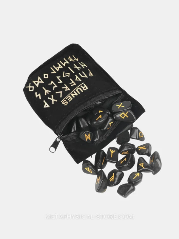 Obsidian runes | Metaphysical Store