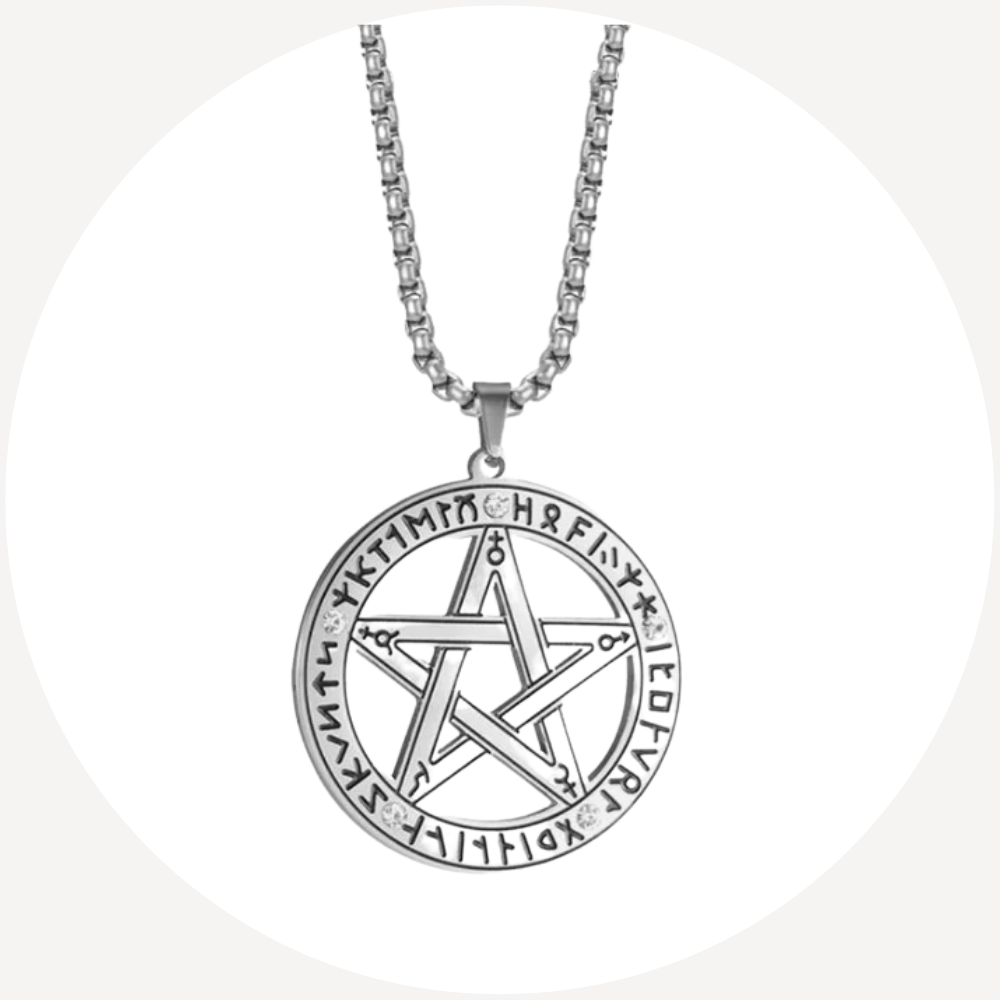 pentagram necklaces
