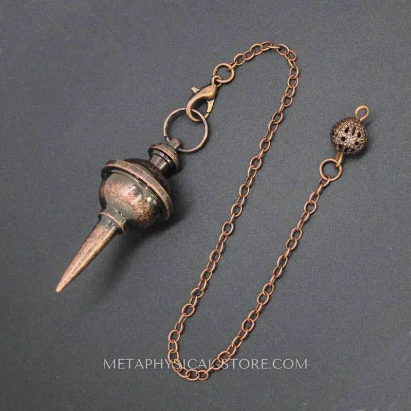 Radiesthesia Pendulum - Antique copper