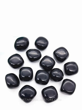 Tumbled Black Obsidian - Obsidian