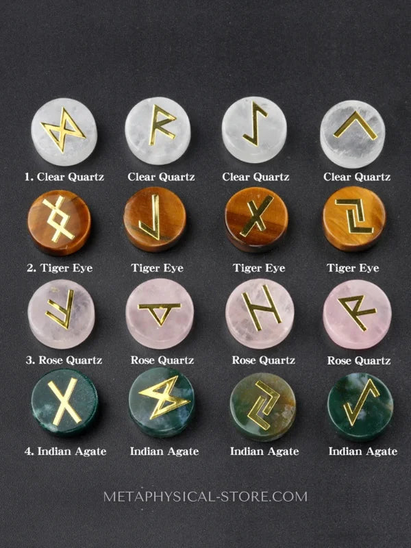 Viking Runes Oval