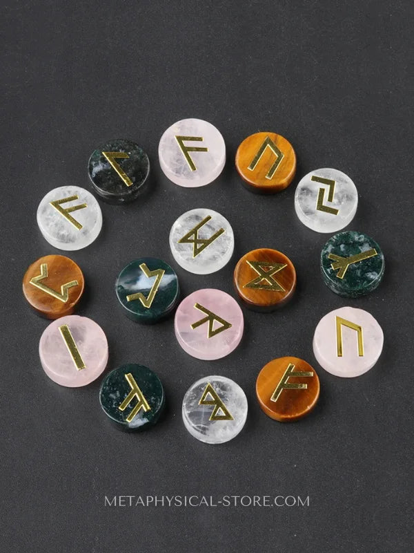 Viking Runes Oval - Set