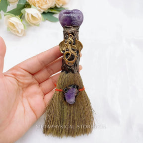 Witches Broom Stone - Amethyst