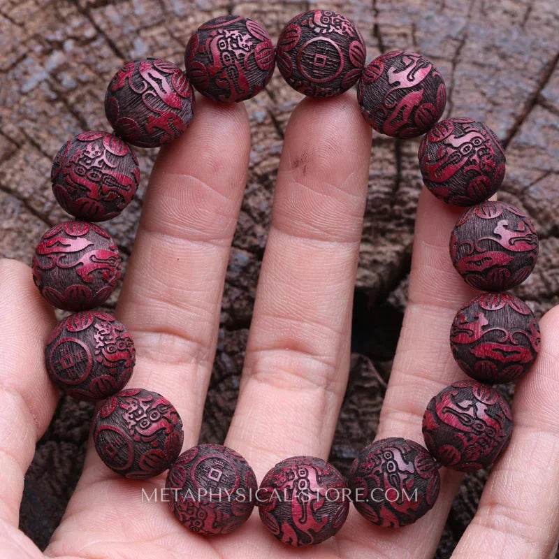 Wooden Bead Bracelet - 3 (15mm)