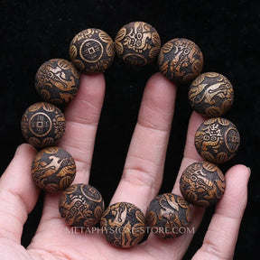 Wooden Bead Bracelet - 9 (20mm)