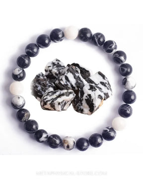 Zebra Stone Bracelet