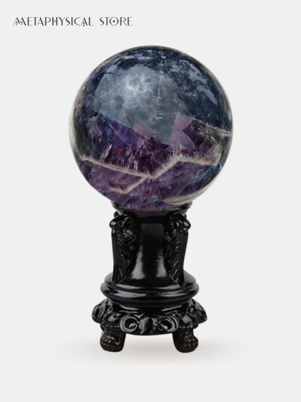 Amethyst crystal ball