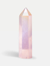 Aura rose quartz tower