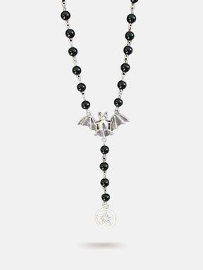 Bat Pentagram necklace