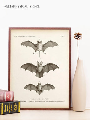 Bat wall art