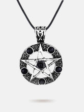 Black Pentagram necklace
